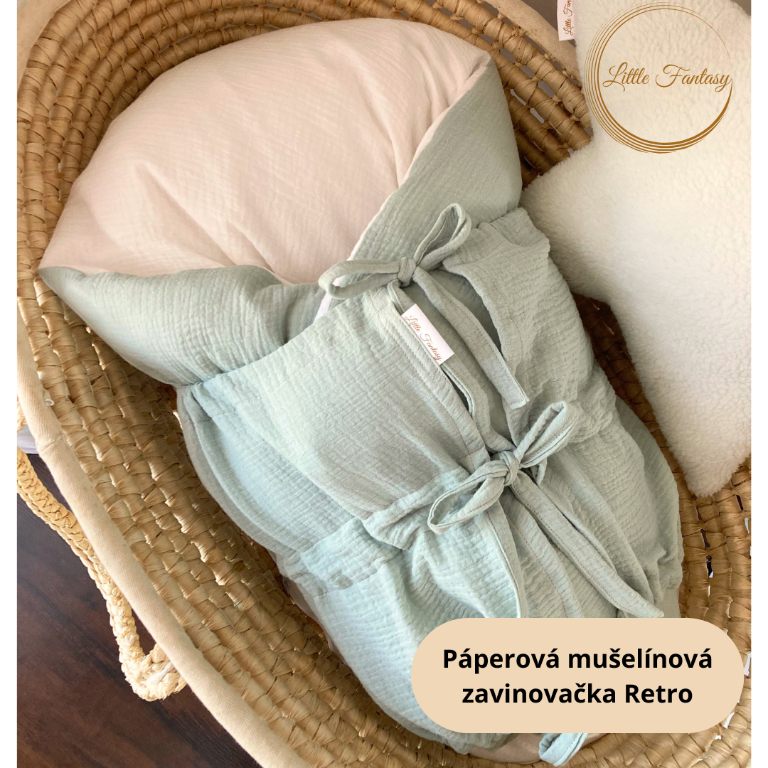 Páperová mušelínová zavinovačka Ružičky (4)